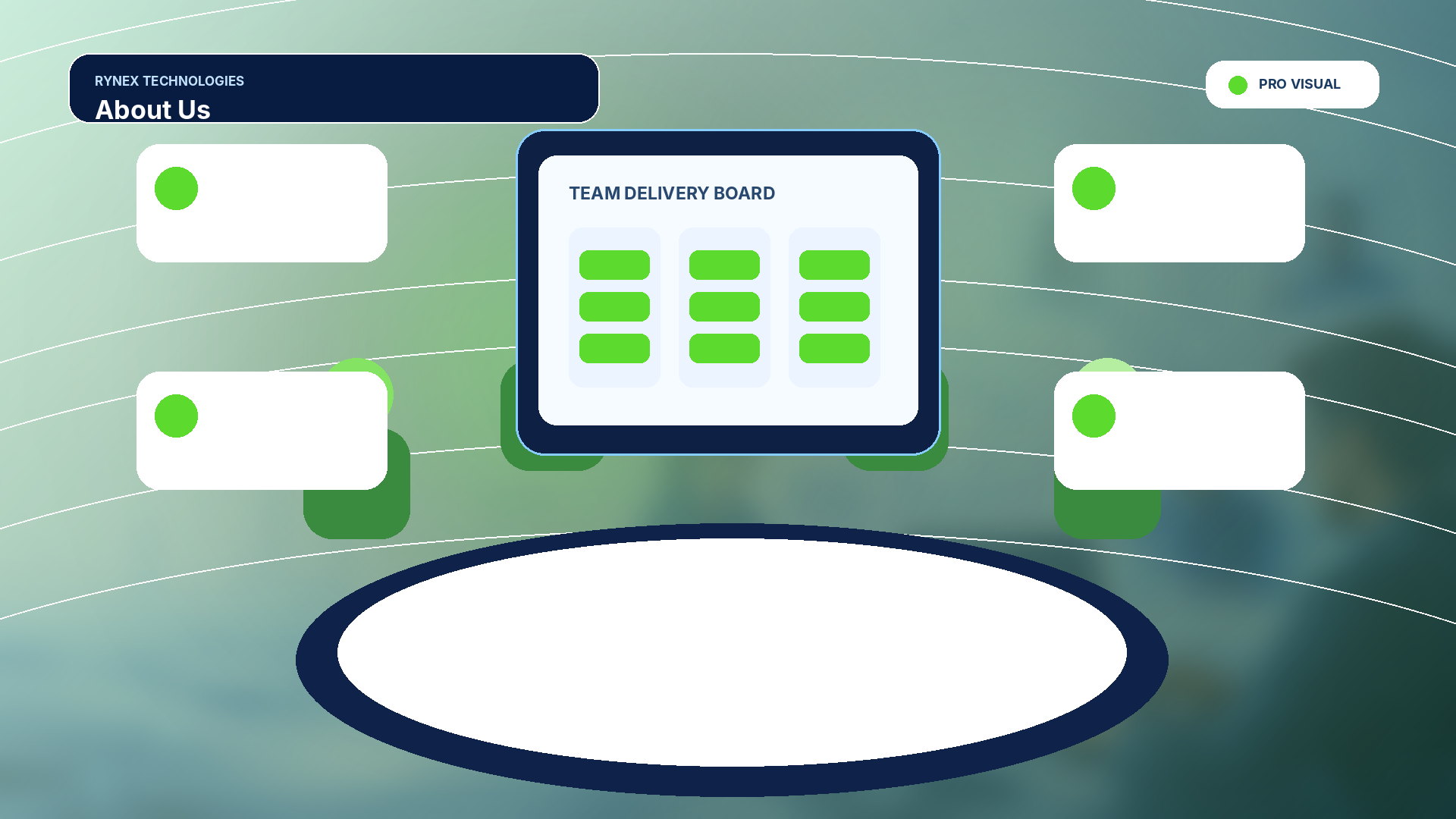 About Us – responsive 4K technology visual