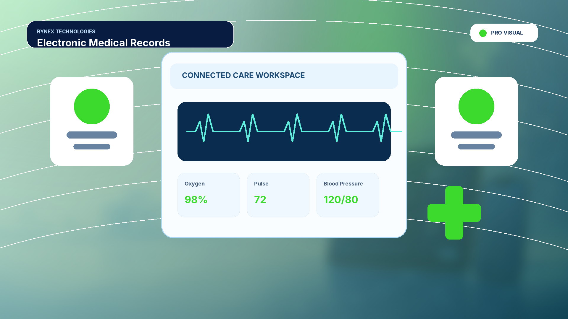 Electronic Medical Records – responsive 4K technology visual