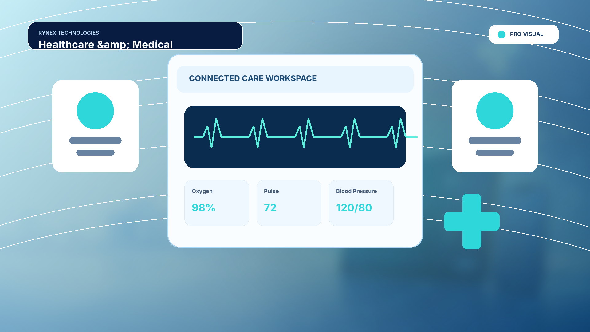 Healthcare & Medical – responsive 4K technology visual