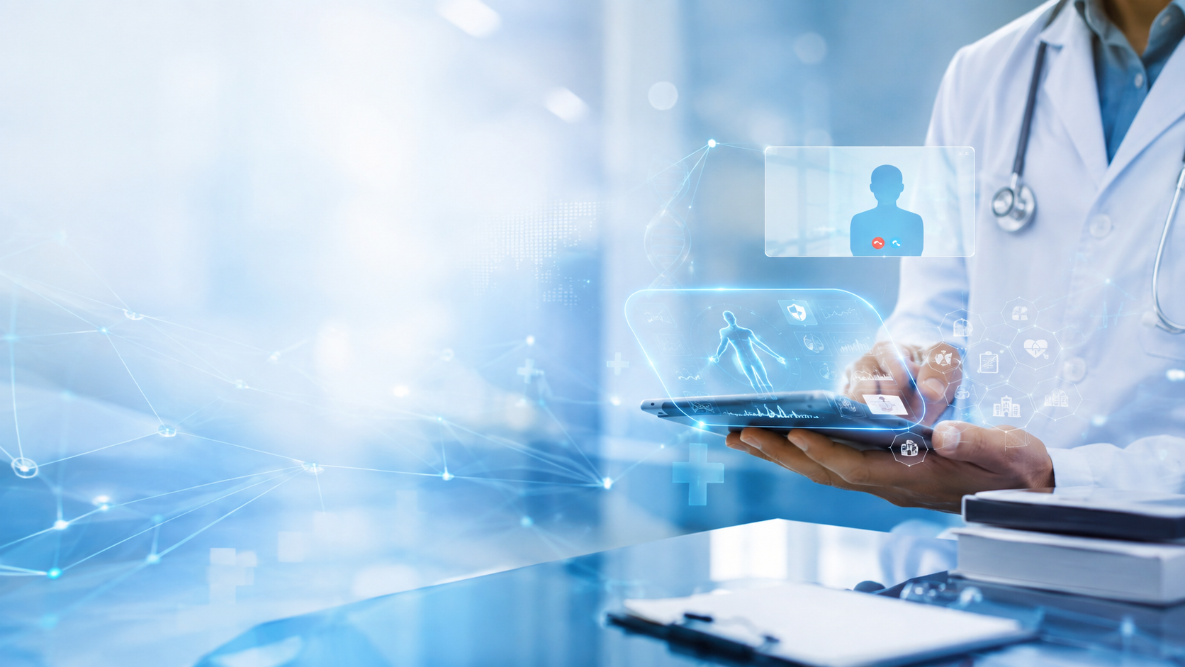 Connected healthcare technology and digital health software